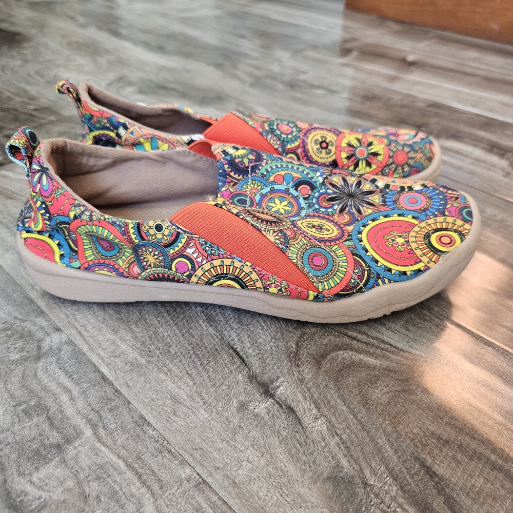 Willow Multicolor Patterned Flats